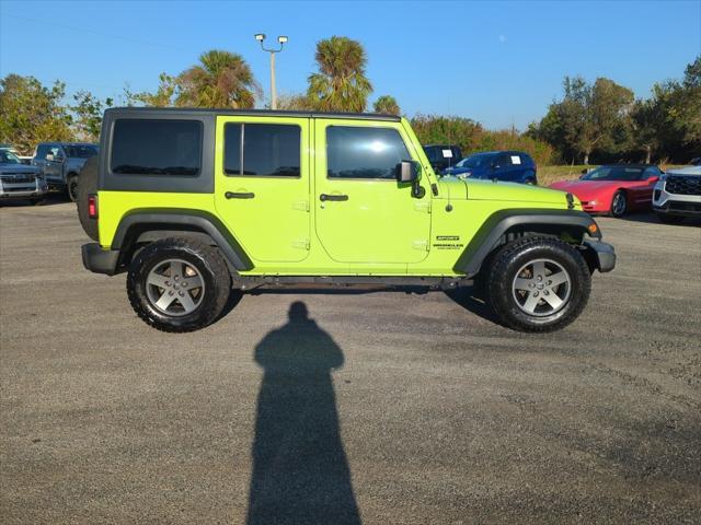 used 2016 Jeep Wrangler Unlimited car, priced at $16,038