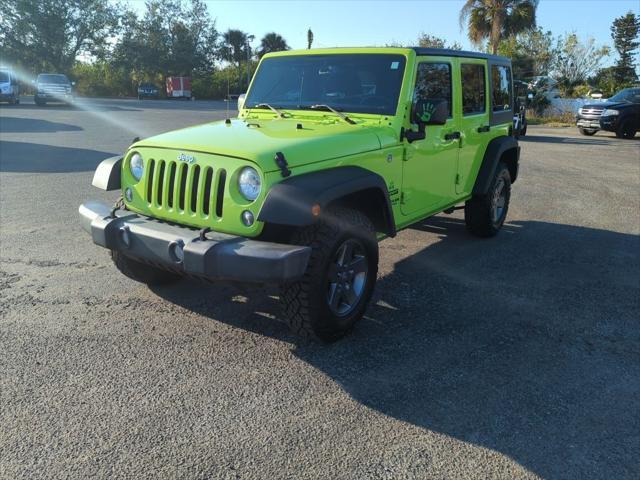 used 2016 Jeep Wrangler Unlimited car, priced at $16,038