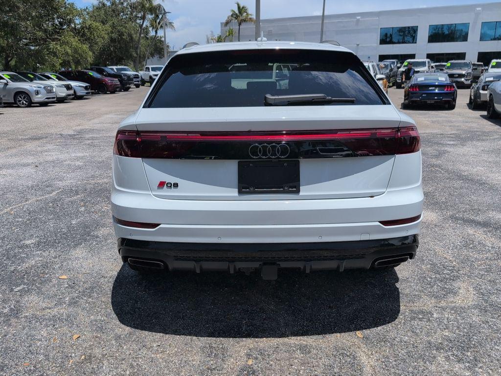 used 2024 Audi Q8 car, priced at $62,990