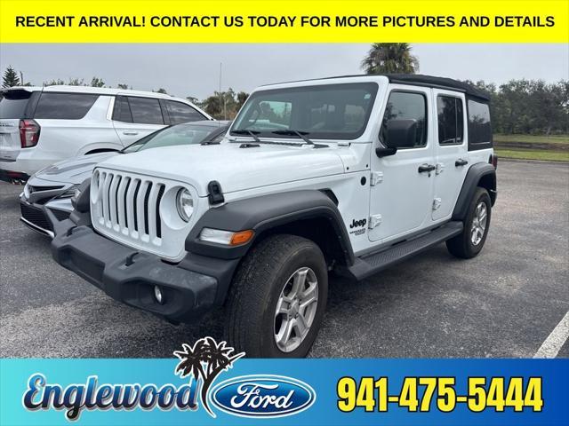 used 2021 Jeep Wrangler Unlimited car, priced at $29,563