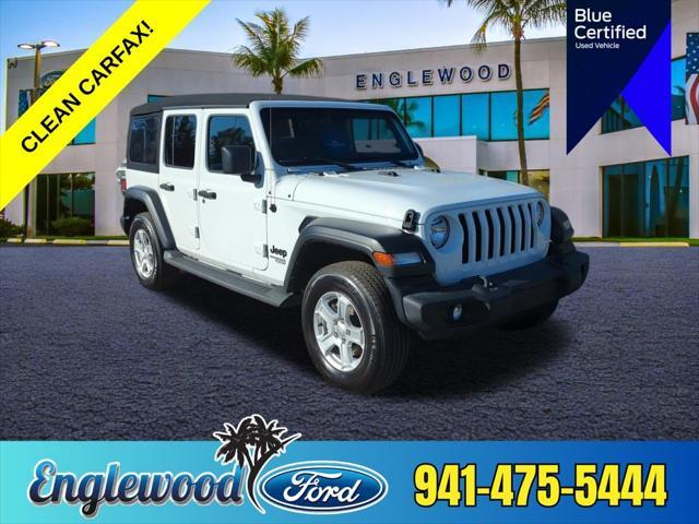 used 2021 Jeep Wrangler Unlimited car, priced at $29,563