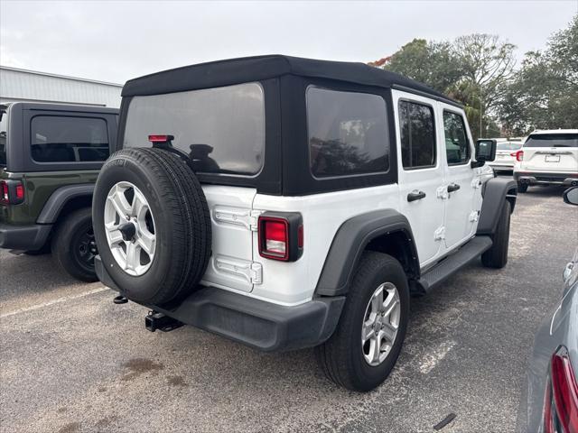 used 2021 Jeep Wrangler Unlimited car, priced at $29,563