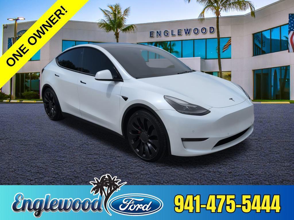 used 2022 Tesla Model Y car, priced at $27,944
