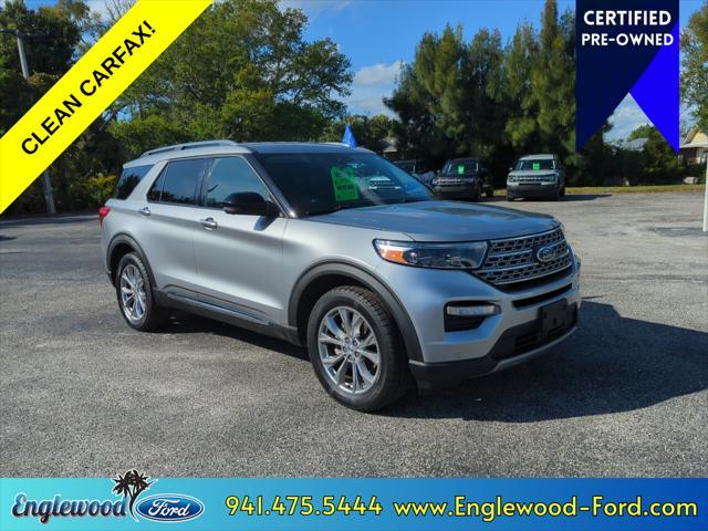 used 2021 Ford Explorer car, priced at $27,251