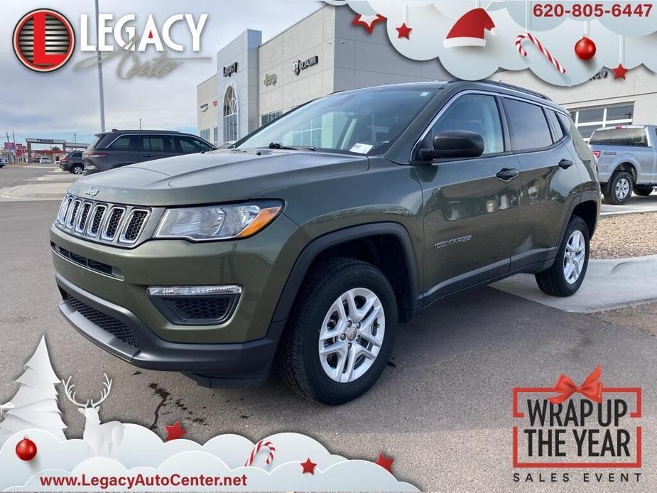 used 2021 Jeep Compass car, priced at $20,264