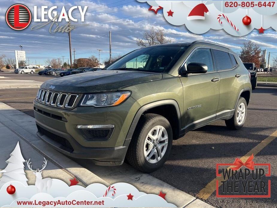 used 2021 Jeep Compass car, priced at $21,034