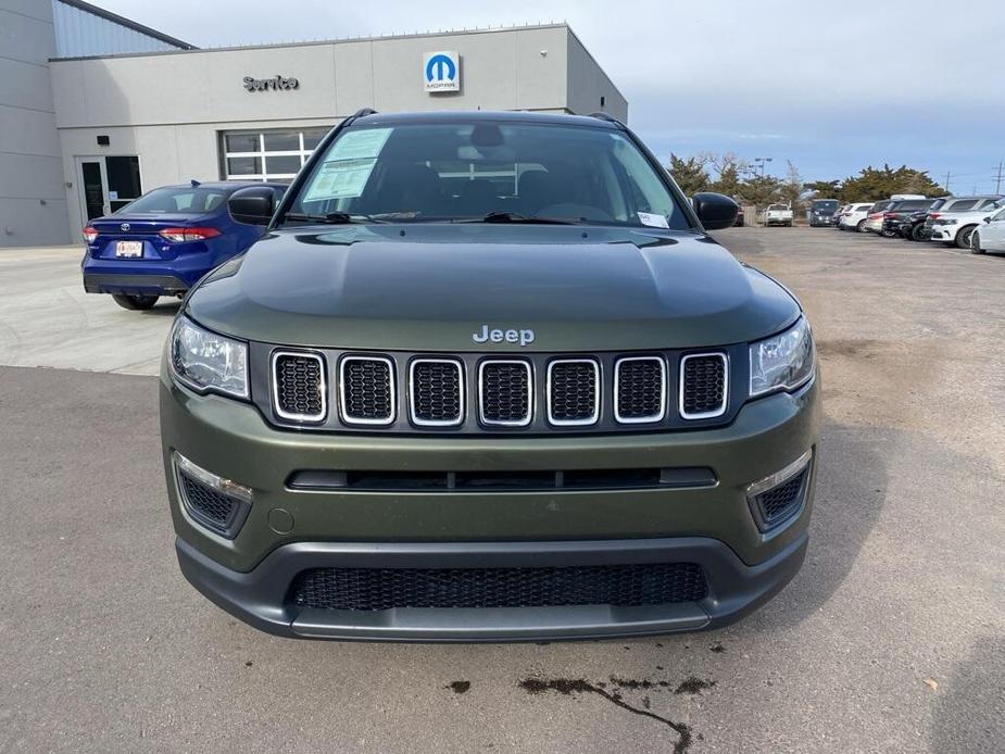 used 2021 Jeep Compass car, priced at $20,264