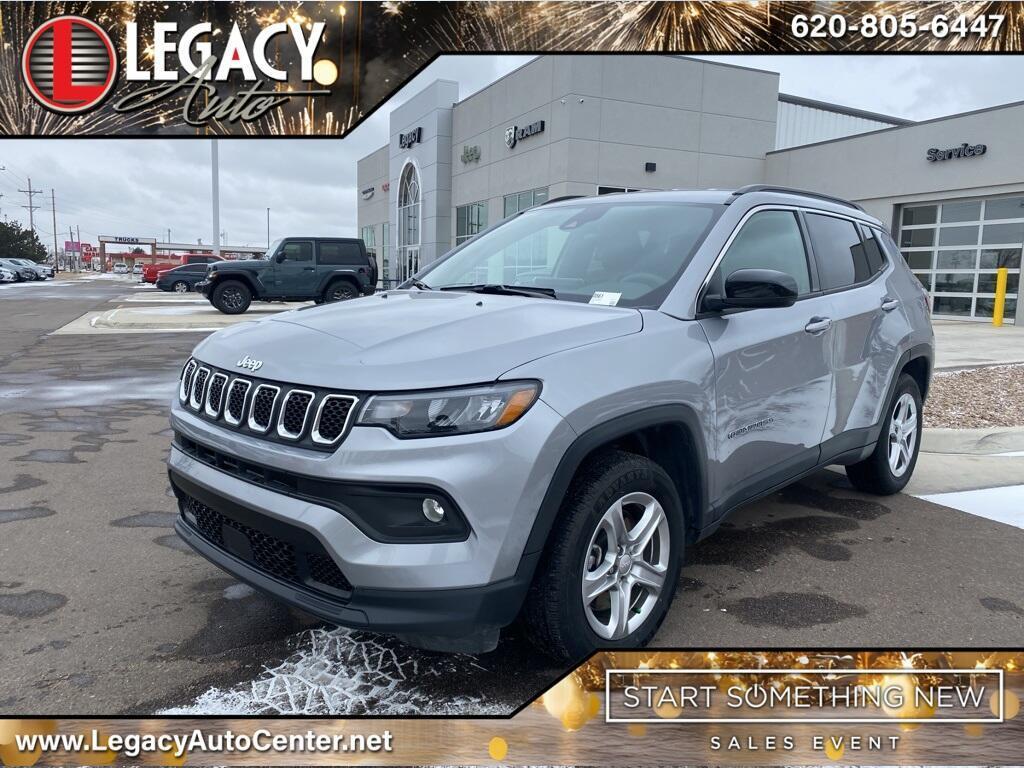 used 2024 Jeep Compass car, priced at $23,796