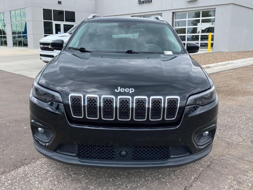 used 2021 Jeep Cherokee car, priced at $23,536