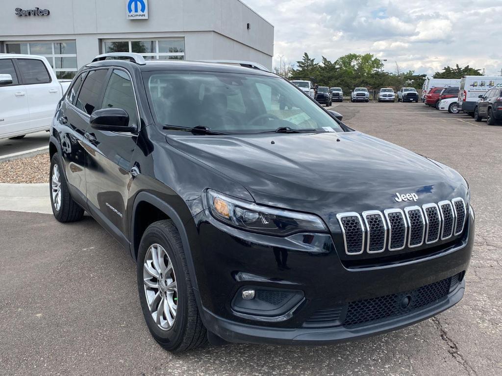 used 2021 Jeep Cherokee car, priced at $23,536