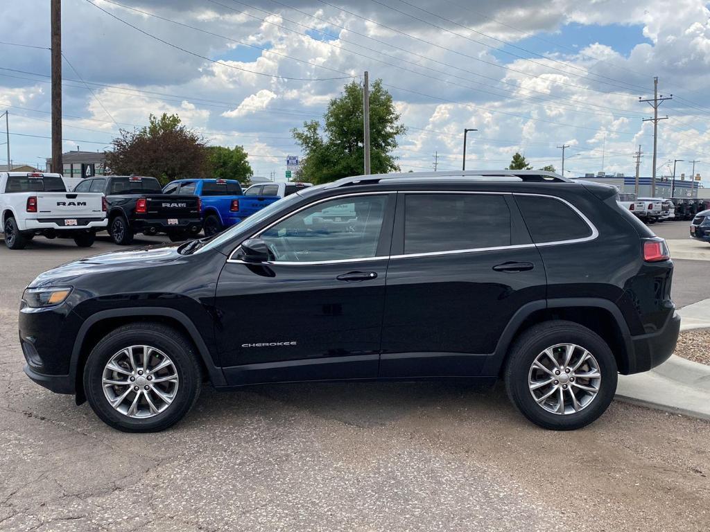 used 2021 Jeep Cherokee car, priced at $23,536