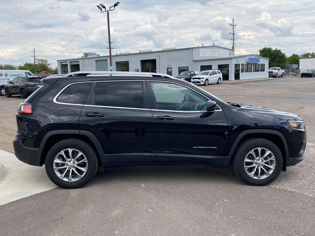used 2021 Jeep Cherokee car, priced at $23,536