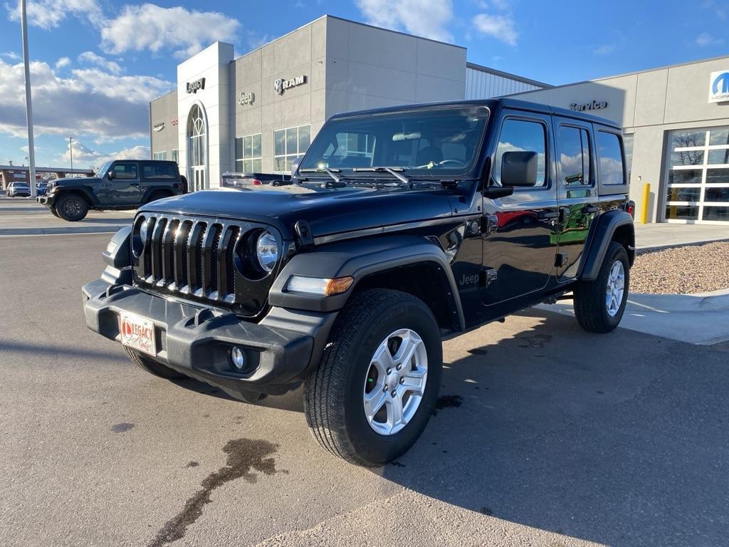 used 2022 Jeep Wrangler Unlimited car, priced at $30,564