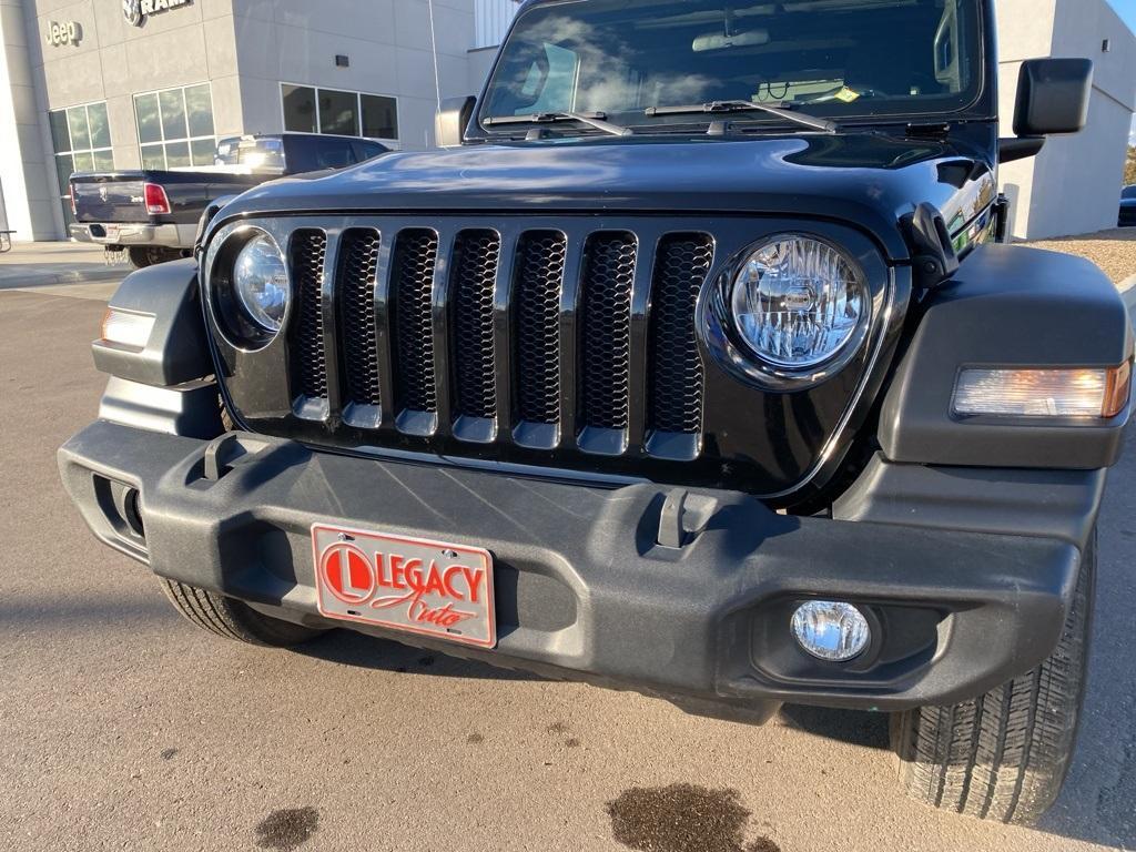 used 2022 Jeep Wrangler Unlimited car, priced at $30,564