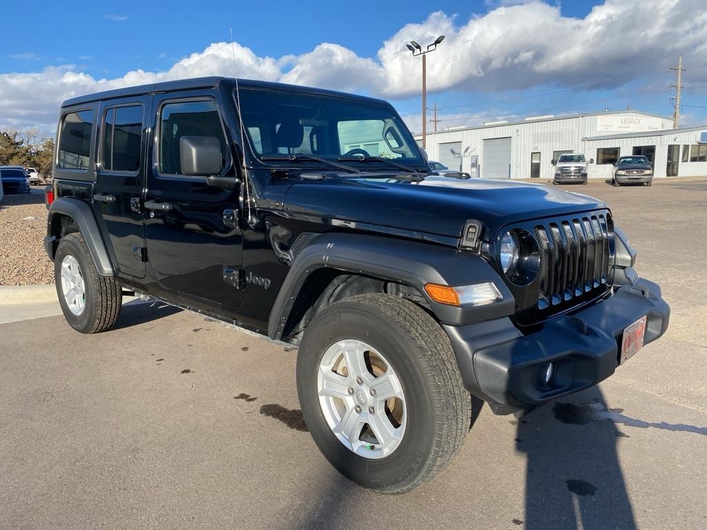 used 2022 Jeep Wrangler Unlimited car, priced at $30,564