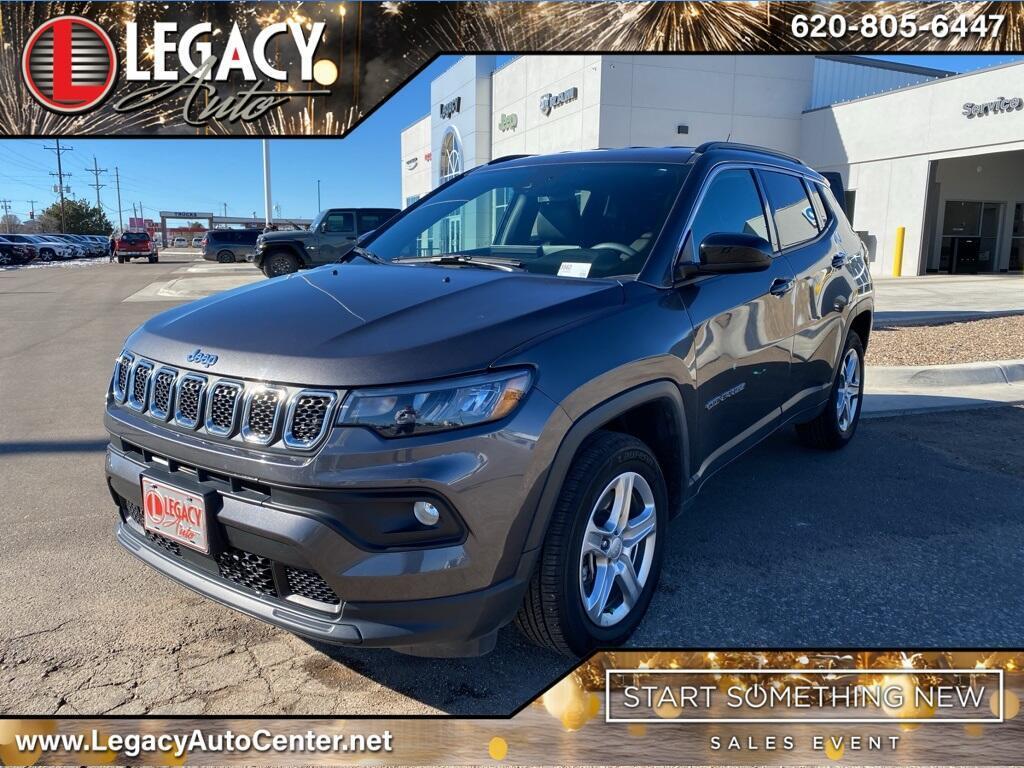 used 2024 Jeep Compass car, priced at $23,447