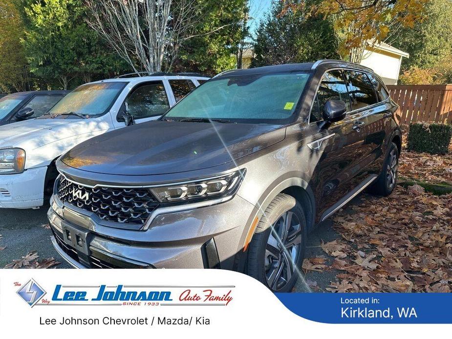 used 2022 Kia Sorento Plug-In Hybrid car, priced at $32,850