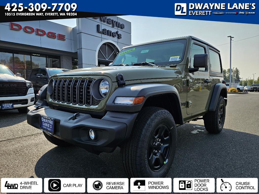 new 2025 Jeep Wrangler car, priced at $29,940