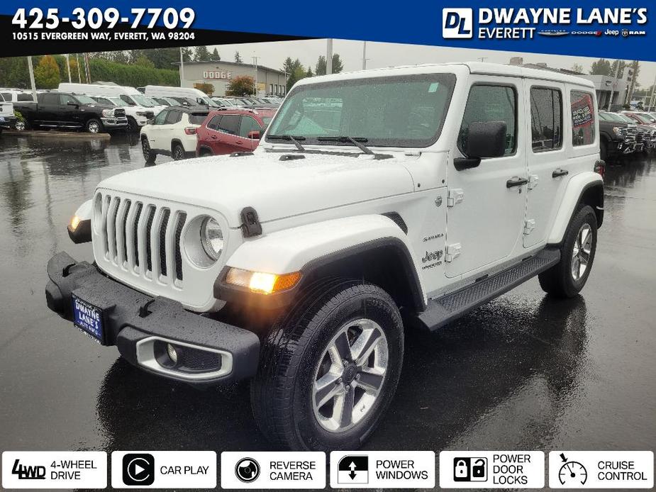 used 2021 Jeep Wrangler Unlimited car, priced at $28,532