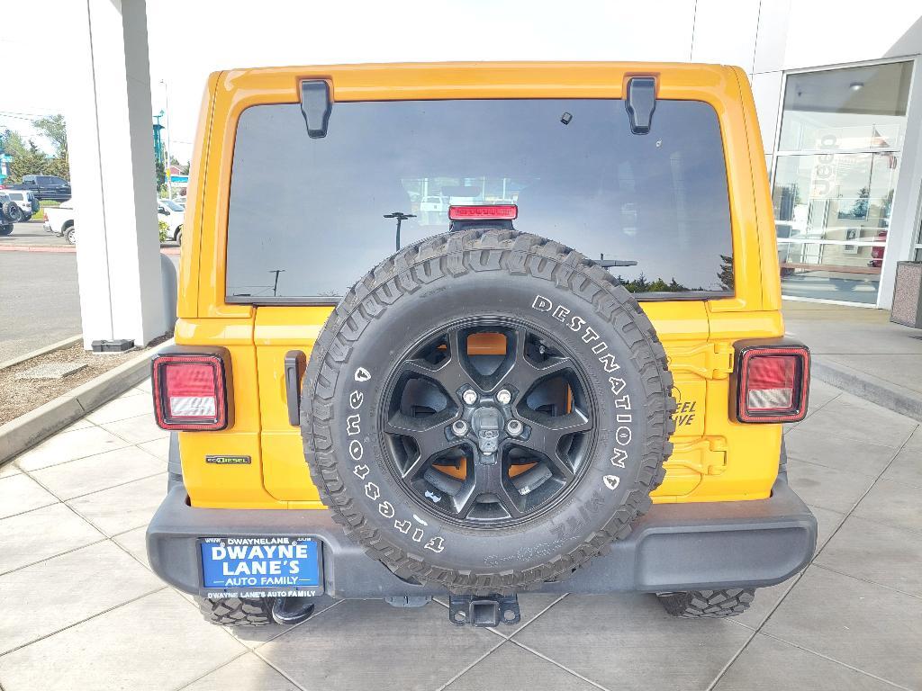 used 2021 Jeep Wrangler Unlimited car, priced at $34,570