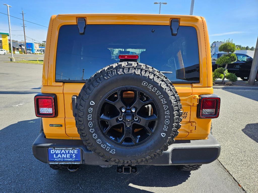 used 2021 Jeep Wrangler Unlimited car, priced at $32,770