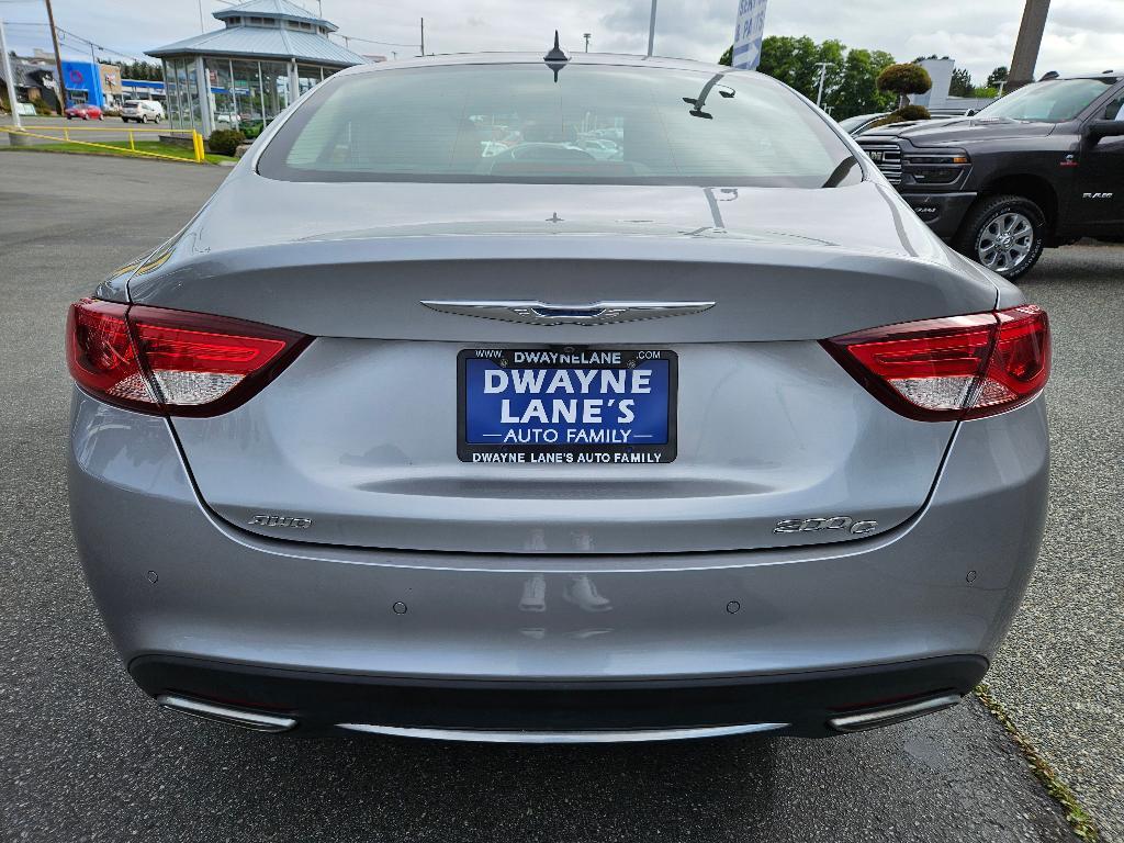 used 2015 Chrysler 200 car, priced at $12,970
