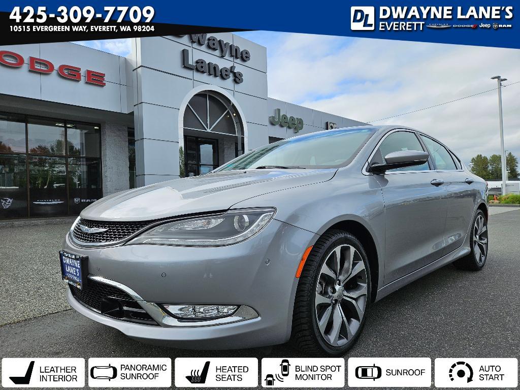 used 2015 Chrysler 200 car, priced at $12,970