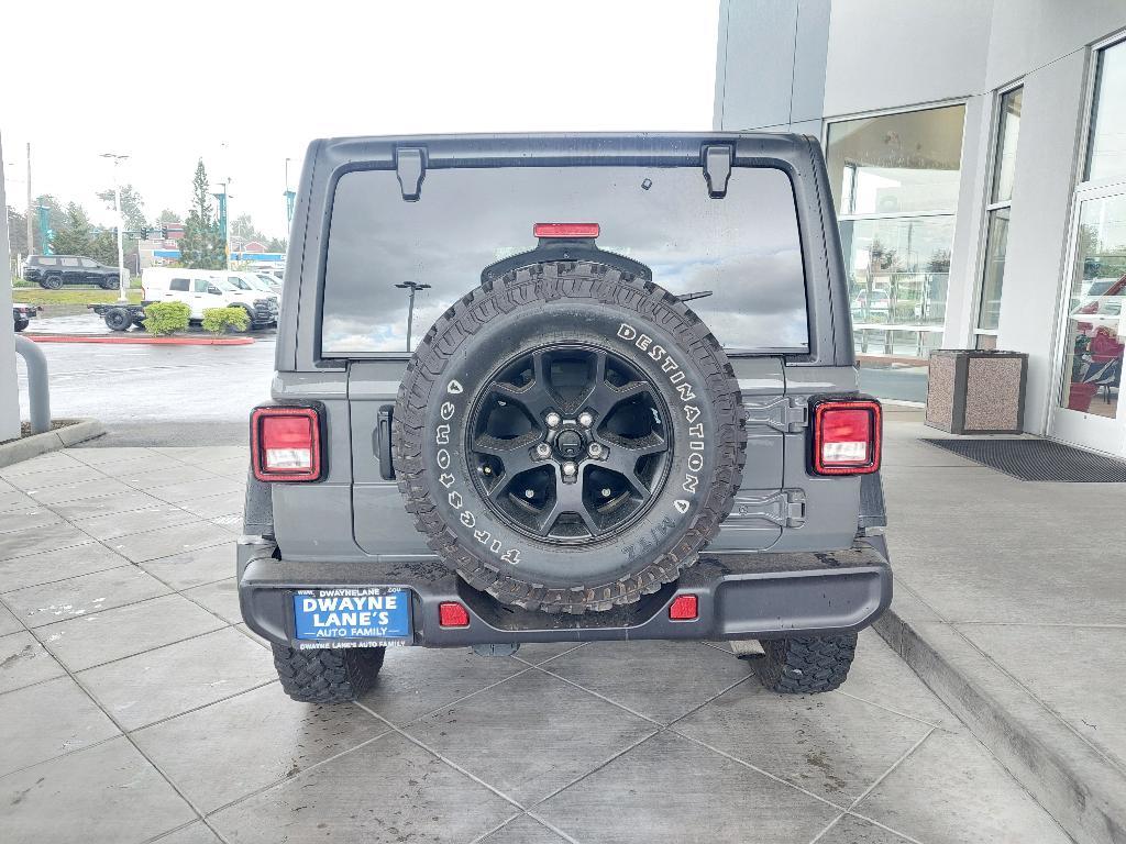 used 2021 Jeep Wrangler Unlimited car, priced at $33,670