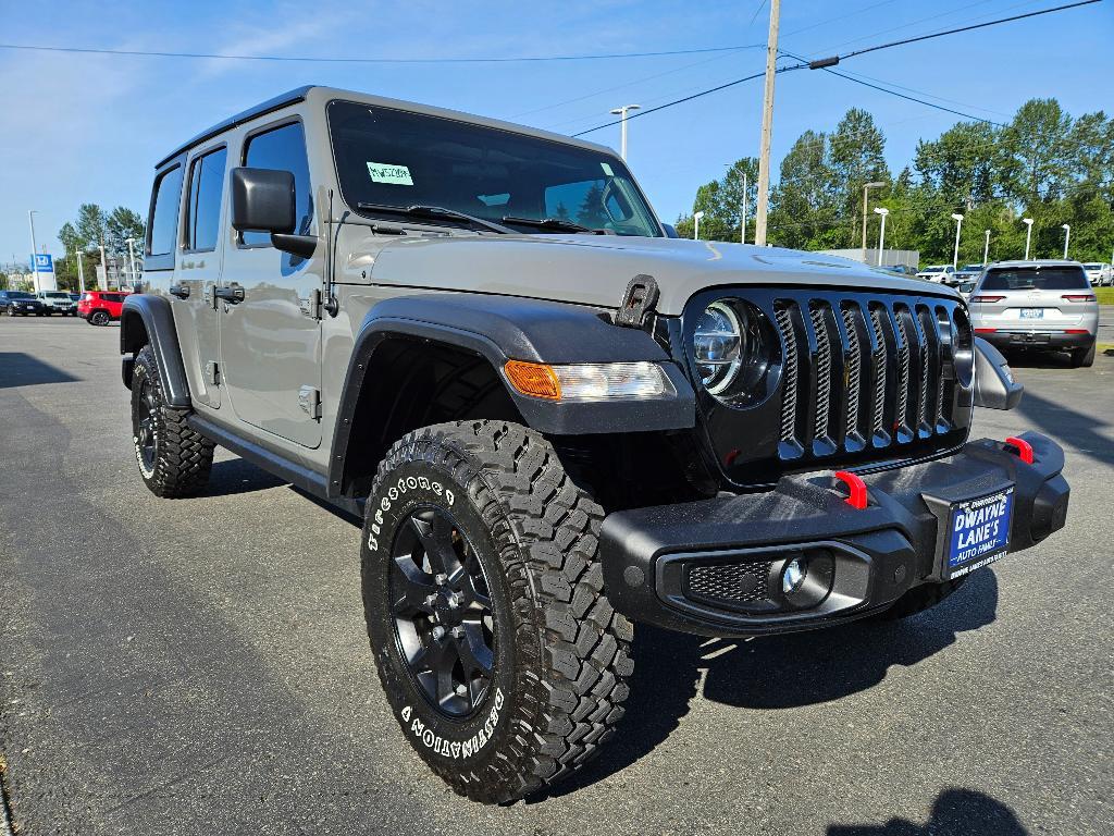 used 2021 Jeep Wrangler Unlimited car, priced at $31,770