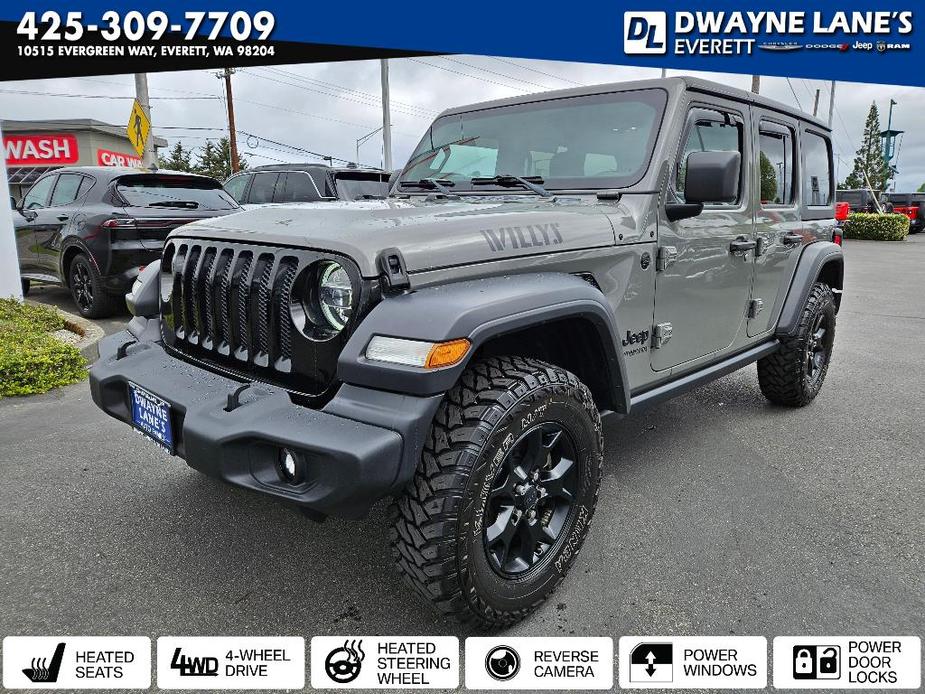 used 2020 Jeep Wrangler Unlimited car, priced at $32,031
