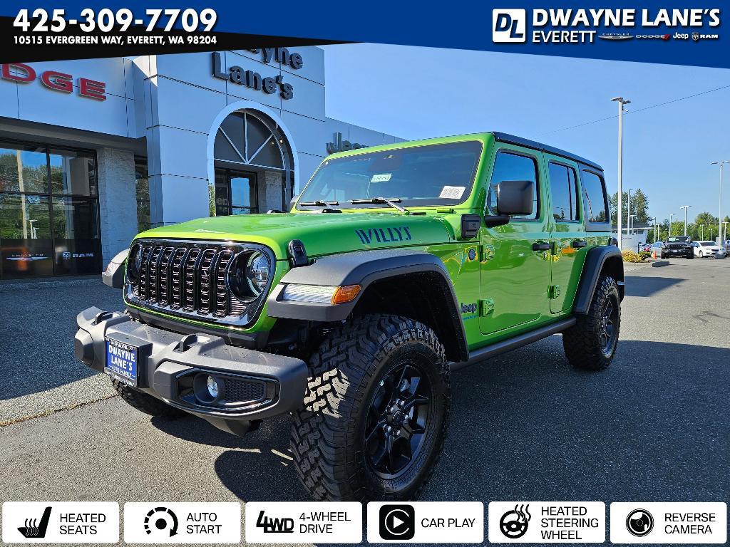 new 2025 Jeep Wrangler 4xe car, priced at $56,364