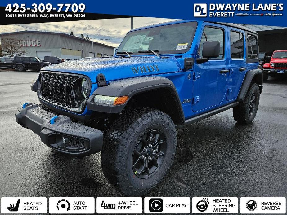 new 2024 Jeep Wrangler 4xe car, priced at $49,810