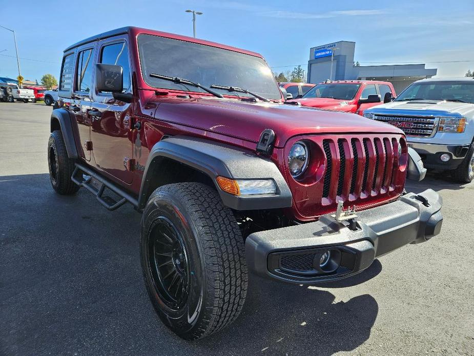 used 2021 Jeep Wrangler Unlimited car, priced at $29,877