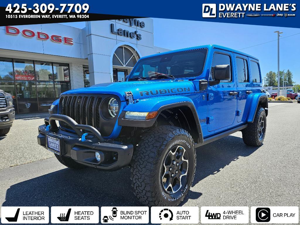 used 2021 Jeep Wrangler Unlimited 4xe car, priced at $34,470