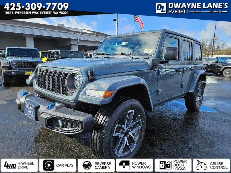 new 2024 Jeep Wrangler 4xe car, priced at $46,370