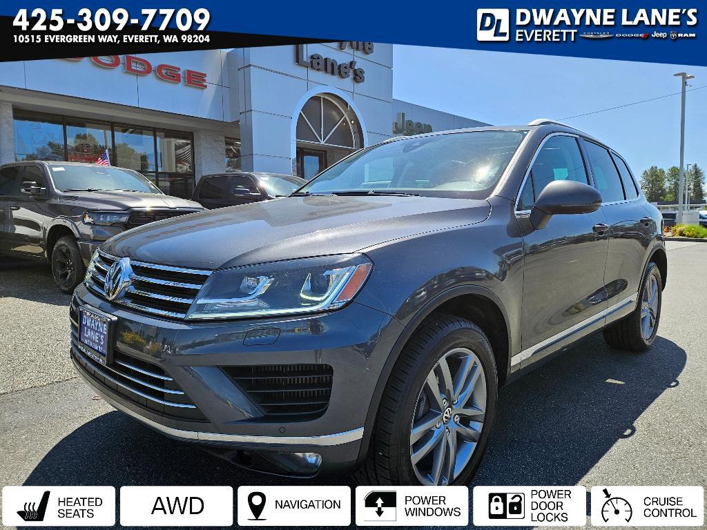 used 2016 Volkswagen Touareg car, priced at $26,770