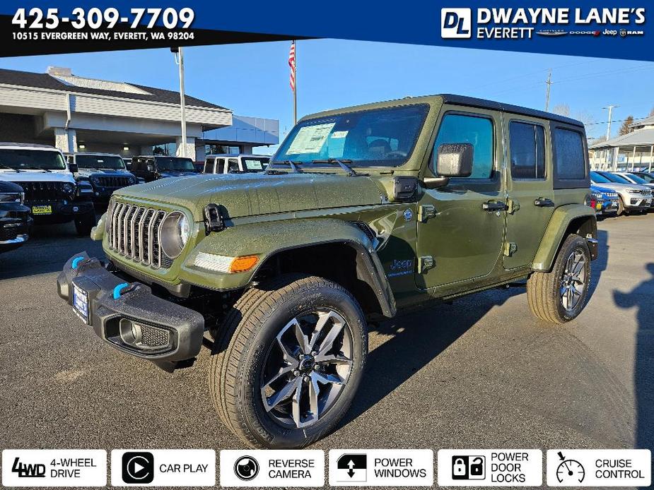 new 2024 Jeep Wrangler 4xe car, priced at $45,670