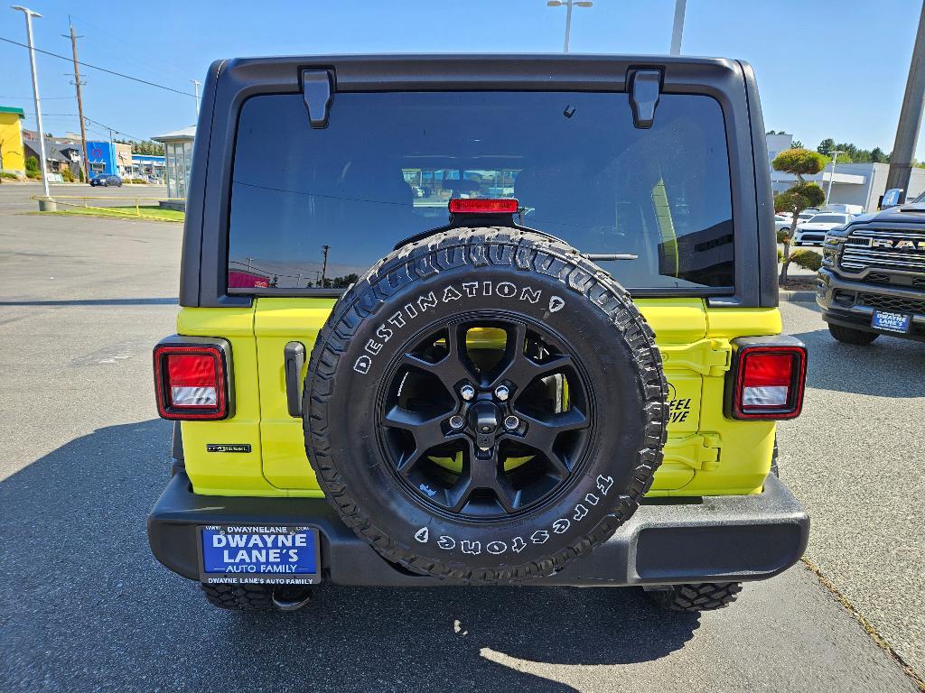 used 2022 Jeep Wrangler Unlimited car, priced at $33,970