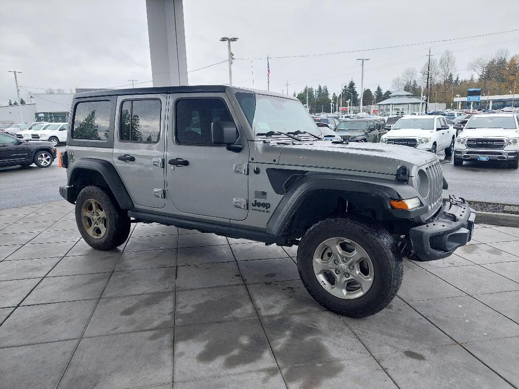 used 2021 Jeep Wrangler Unlimited car, priced at $36,270