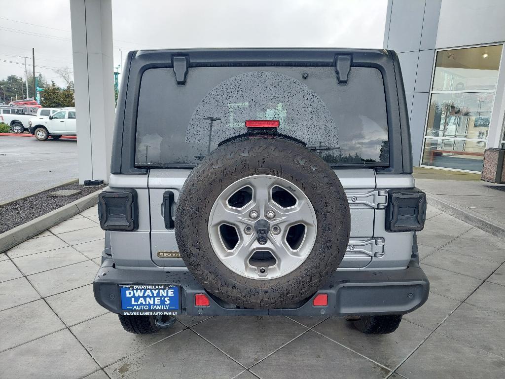 used 2021 Jeep Wrangler Unlimited car, priced at $36,270