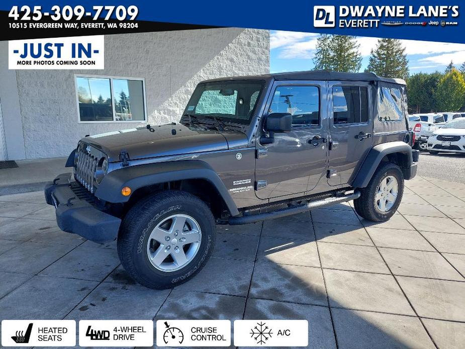 used 2016 Jeep Wrangler Unlimited car, priced at $20,670