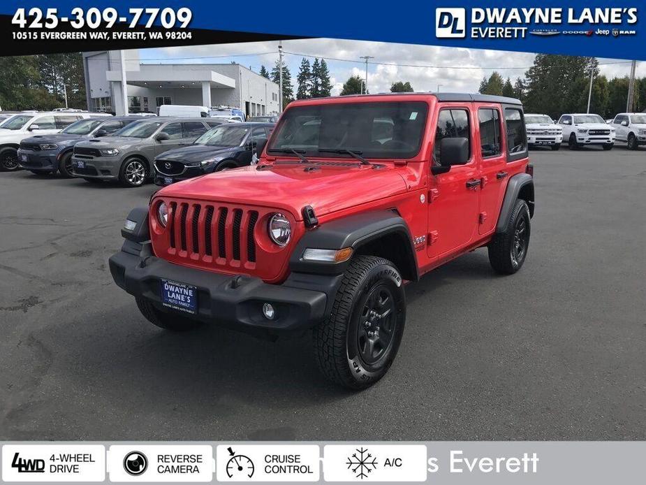 used 2020 Jeep Wrangler Unlimited car, priced at $26,315