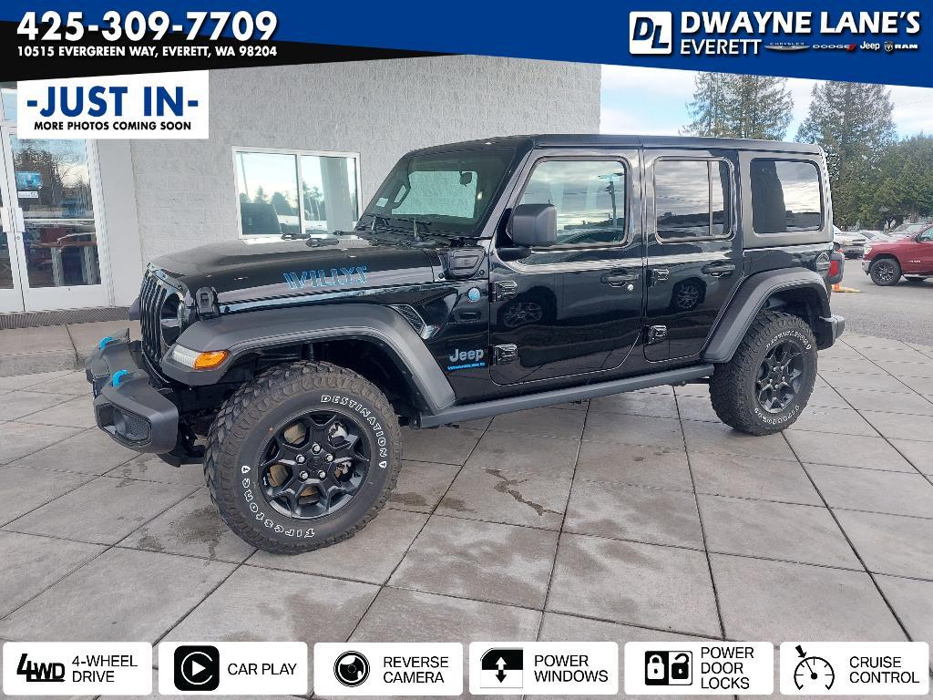 used 2023 Jeep Wrangler 4xe car, priced at $25,270