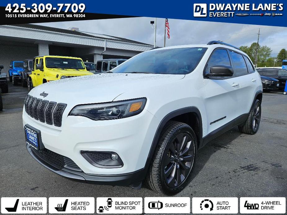 used 2021 Jeep Cherokee car, priced at $24,543
