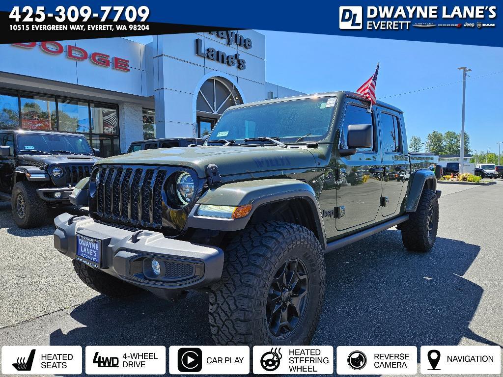 used 2021 Jeep Gladiator car, priced at $30,370