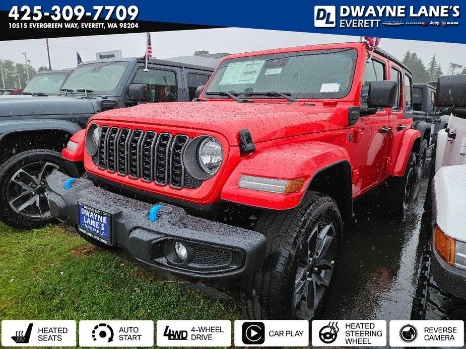 new 2024 Jeep Wrangler 4xe car, priced at $45,670