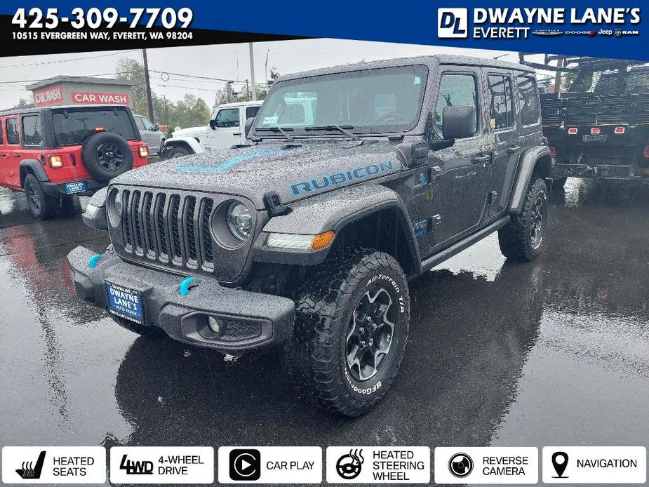 used 2021 Jeep Wrangler Unlimited 4xe car, priced at $39,177
