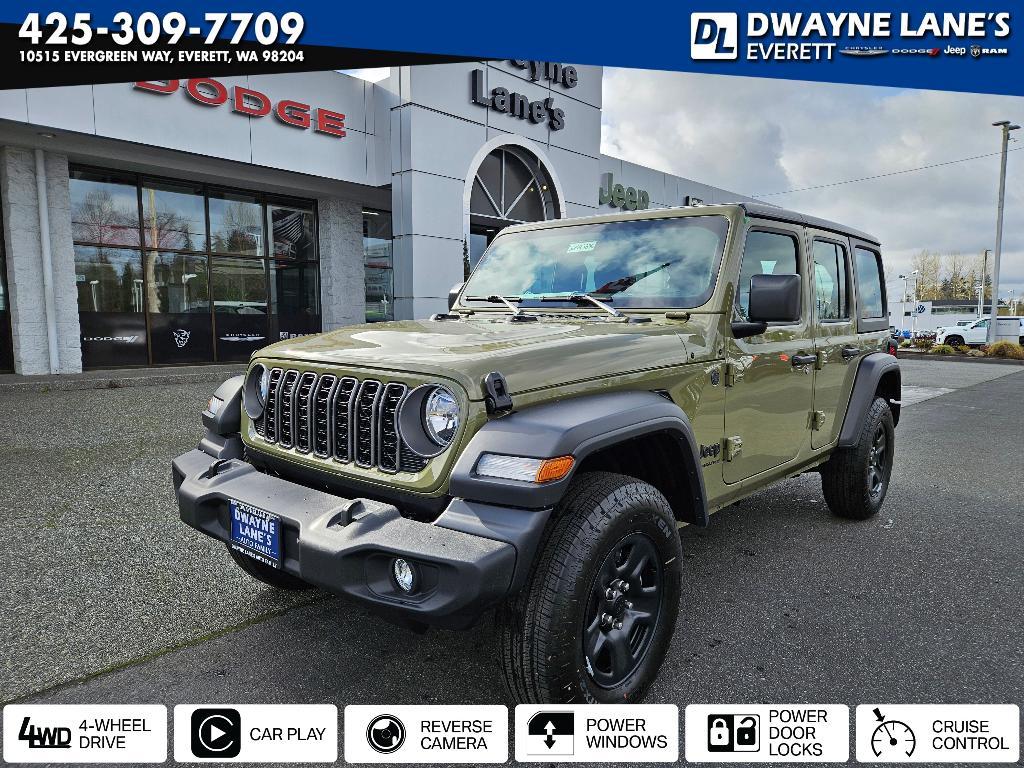 new 2025 Jeep Wrangler car, priced at $33,045