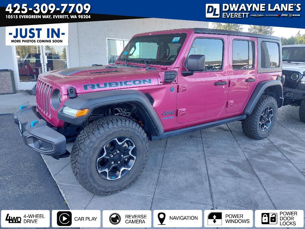 used 2022 Jeep Wrangler Unlimited 4xe car, priced at $36,970