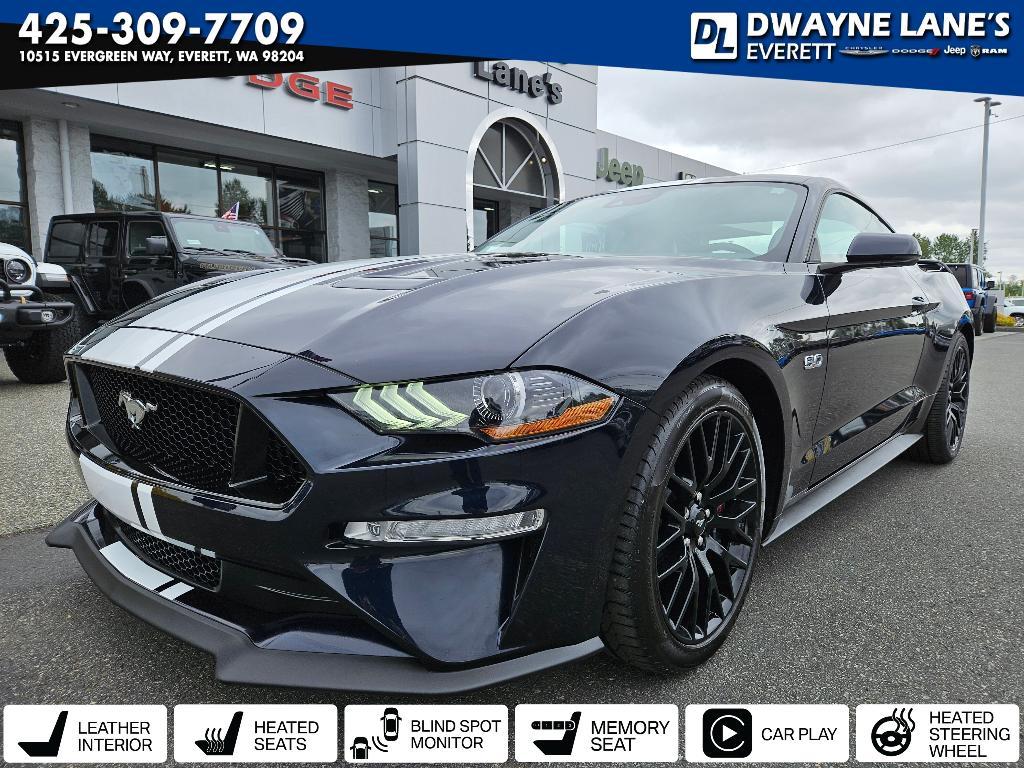 used 2021 Ford Mustang car, priced at $43,870